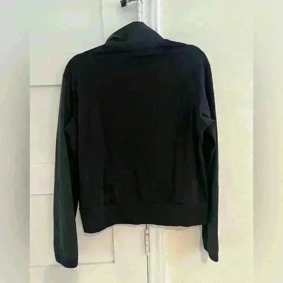 Adidas Black Quarter Zip Golf Pullover Jacket- Size Small NWT - Picture 2 of 5